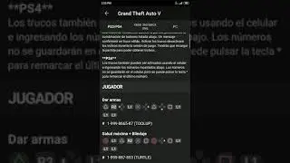 Trucos de GTA 5 para PS3 y PS4