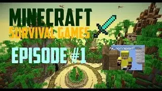 Minecraft Survival Games #1 | CREEPIEST FACE EVER | play.hivemc.com
