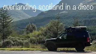 scotland in a land rover & roof tent - dumfries to mallaig via glencoe & glenfinnan viaduct