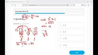 ASVAB: Math Knowledge Exam 1