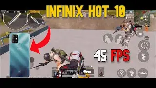 Infinix Hot 10 4GB PUBG MOBILE Gameplay - Meez Gaming