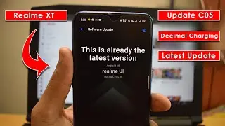 Realme XT C05 Update Decimal Charging | BhushanDroid