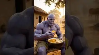 Hulku and thanos #youtube #youtubeshorts #viral #funny #trending #youtuber #animation  #marvel