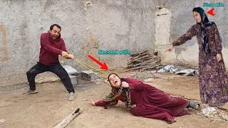 Tears of anger and betrayal;the shocking scenes of Fatemeh and Jalal's fight