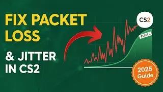 How to fix packet loss and jitter in CS2 2025 Guide