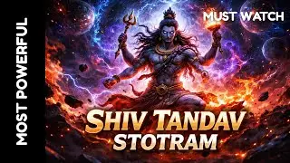 🔥High Energy Shiv Tandav Stotram | Powerful Version | Feel the Divine Rage of Shiva Chant 🔱🔥