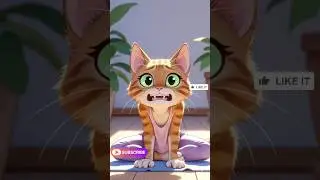 POV: Yoga Instructor Is a Cat 🐱😂😱 #funny