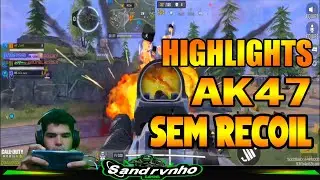 🔥🚀 HIGHLIGHTS AK47 SEM RECOIL * CALL OF DUTY: MOBILE + web , battle royale mobile