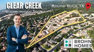 First Look at Clear Creek by Brohn Homes | Round Rock Texas | Neighborhood Tour