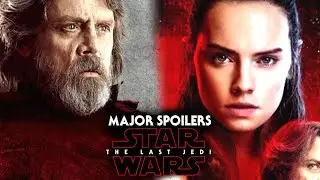 Star Wars The Last Jedi Major Spoilers Of Luke & Rey Scene!