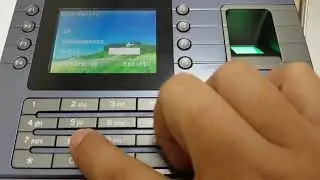 2. Time Attendance - download staff/users list into USB