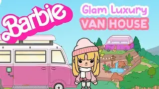 Glam Luxury PINK CAMPER VAN House for BARBIE not FREE TOCA BOCA House Ideas