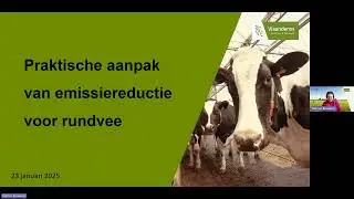 Praktische toepassing emissiereducerende maatregelen rundvee