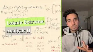 KLAUSURAUFGABE | Lokale Extrema (Gradient & Hesse-Matrix) | Mehrdimensionale Analysis