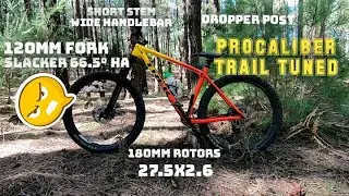 Trek Procaliber Trail Tuned with Slack R - Riding with Rosco
