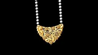 &ldquo;Trending Gold Pendant Design 💎 | Jewellery CAD Shorts
