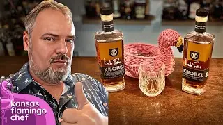 Signed bottles of Mike Rowe's Knobel Whiskey
