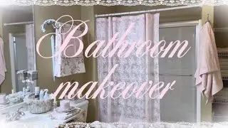 bathroom makeover ♡ | shabby chic + dollcore