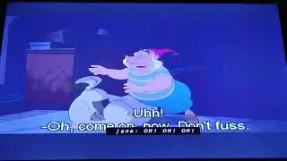 Peter Pan 2 Return To Neverland Flying Jolly Roger Pirate Ship Scene