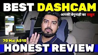 70mai A510- Full Installation & Dashcam Review🔥Cheapest & Best DASHCAM in India for Sale under 15K🔥