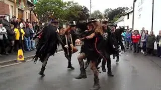 Beltane Border Morris - Black Fox - Lapford Revel - 5 Jul 24