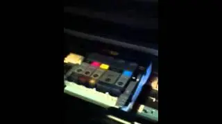 Replacing print head on Canon MP620 printer