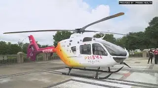 New air ambulance helicopter coming to Prisma Health