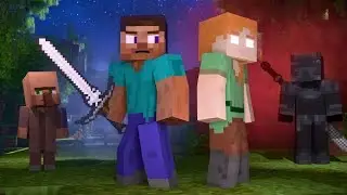 Alex & Steve Life - Part 1 | Haunted World (Minecraft Animation)