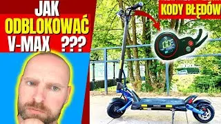 ⚡Kaabo Mantis 8⚡ Ukryte Opcję⚙️ Kody Błędów❓  Wyświetlacza LT-01⚡🛴🔥