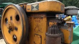 Old Engines in Japan 1950s YANMAR DIESEL Type N18 18ps