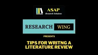 Tips for Writing a Literature Review (ROL) | Essential ROL Writing Tips