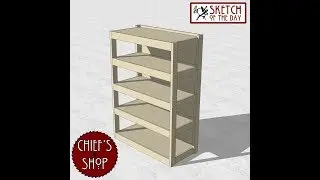 Chief's Shop Sketch of the Day: Shop Shelves