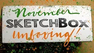 November Sketchbox Unboxing 2019