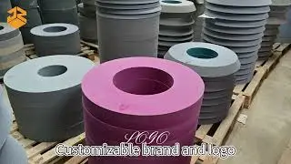 Aluminum oxide and silicon carbide grinding wheels