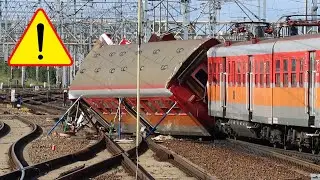 Utrudnienia w kursowaniu 🚅🚉🚂 po czołowym zderzeniu pociągów na stacji kolejowej Gdynia Główna