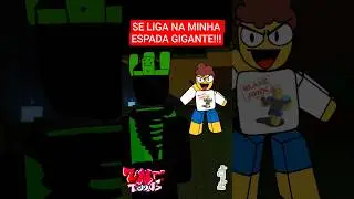SE LIGA NA MINHA ESPADA GIGANTE!!! ib: Forsakeennn #robloxmemes #forsaken #memes #animation #fyp #fy
