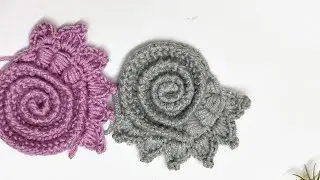 موتيف أيرلندى/كروشيه أيرلندى /وحده كروشيه ايرلندي/Irish crochet#crochet #باترون #اكسبلور #diy #knit