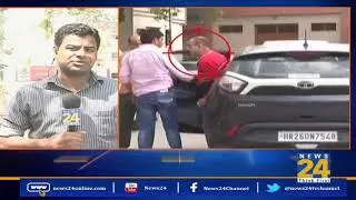 मेजर की पत्नी के कत्ल का आरोपी Nikhil Handa की कोर्ट में पेशी  ||  News 24