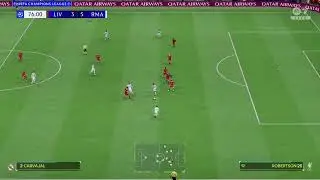 Fifa25 live gameplay Liverpool vs Real Madrid