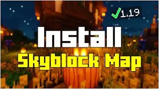 How To Install Skyblock Map in Tlauncher 1.19.4 (2023)