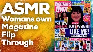 ASMR Womans own magazine flip through, StevenAntonyASMR