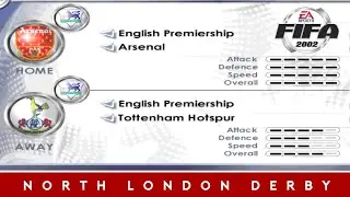 [PC] | FIFA 2002 | ARSENAL VS TOTTENHAM - NORTH LONDON DERBY | WORLD CLASS