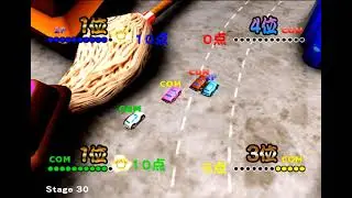 MicroMachines V4 - Shopping mall: Retail Riot (2P side play)
