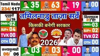 Tamil Nadu Election Opinion Poll, AIADMK, DMK, யாருடைய அரசாங்கம் அமைக்கப்படும்
