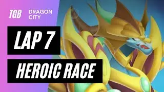 Dragon City Heroic Race Lap 7 &bull; High Siren Dragon ☆☆☆