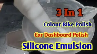 LIQUID Polish Shiner For Bike And Car Dashboard | Car Care Products #carpolish #carpolishmaking