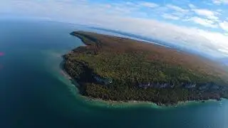 DJI FPV - Cinematic 4K - Limestone Cliffs of Bruce Peninsula (Ontario, Canada)