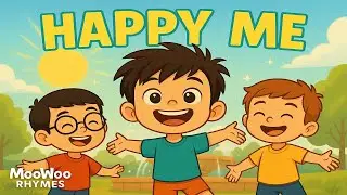 Fun & Joyful Kids Song | Happy Me 🌞|  해피 미 | MooWoo Rhymes