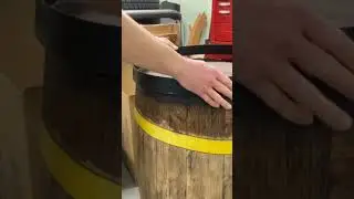 Restoring an old wood barrel!
