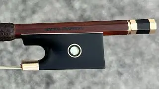 Gold Mounted Manoel Francisco Violin Bow 4/4